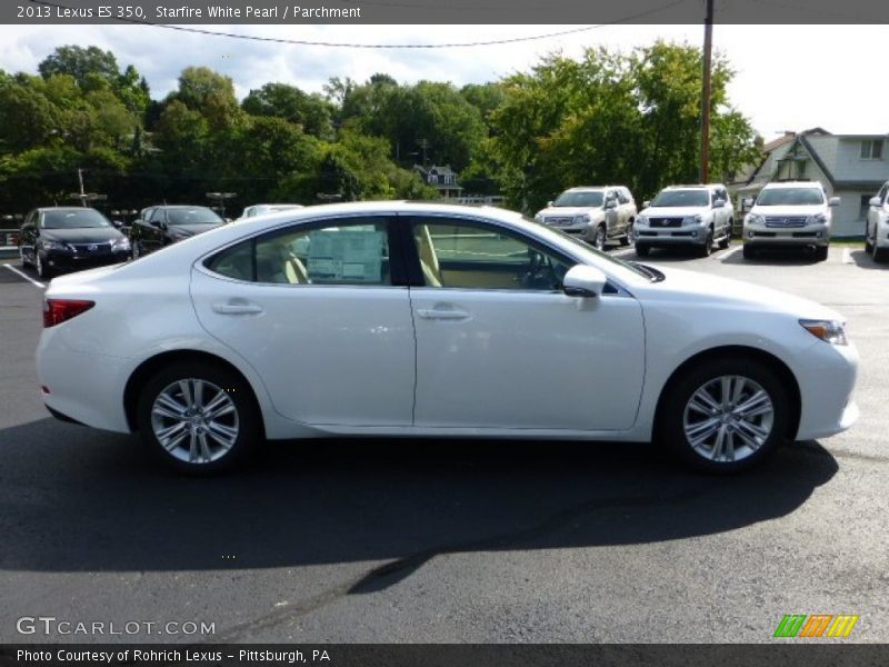 Starfire White Pearl / Parchment 2013 Lexus ES 350