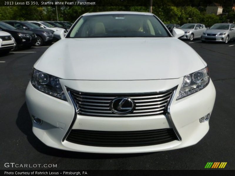 Starfire White Pearl / Parchment 2013 Lexus ES 350