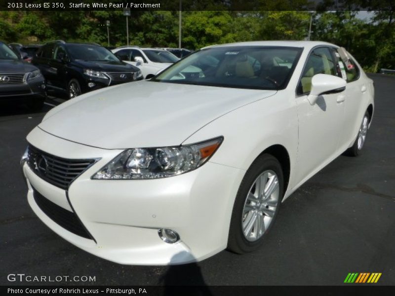 Starfire White Pearl / Parchment 2013 Lexus ES 350