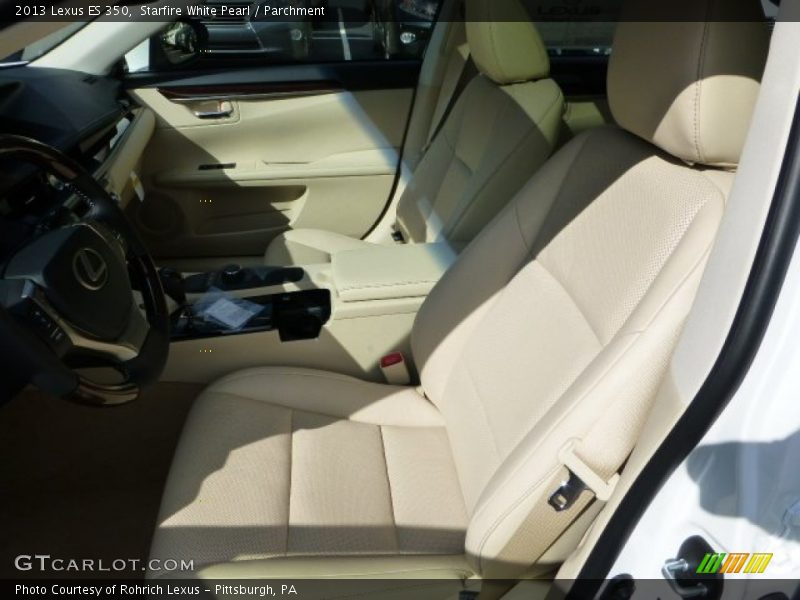 Starfire White Pearl / Parchment 2013 Lexus ES 350