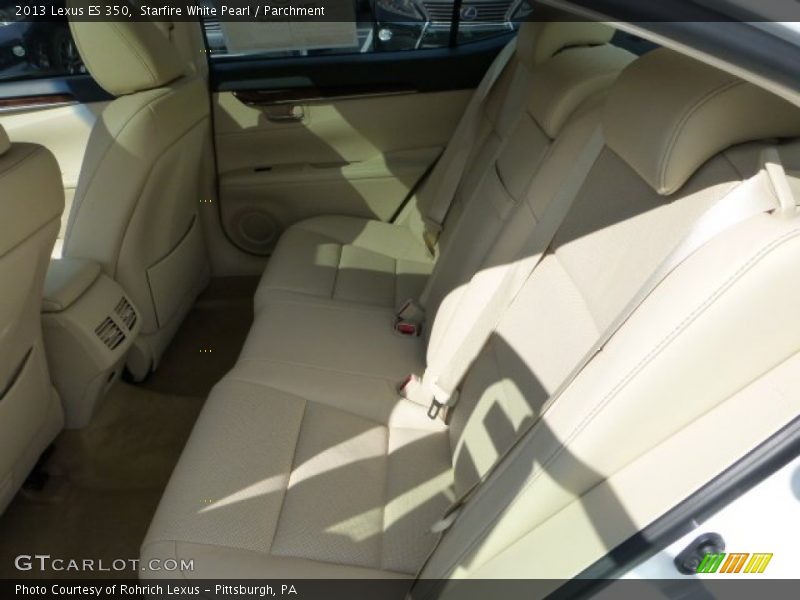 Starfire White Pearl / Parchment 2013 Lexus ES 350