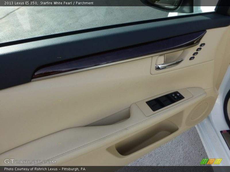 Starfire White Pearl / Parchment 2013 Lexus ES 350