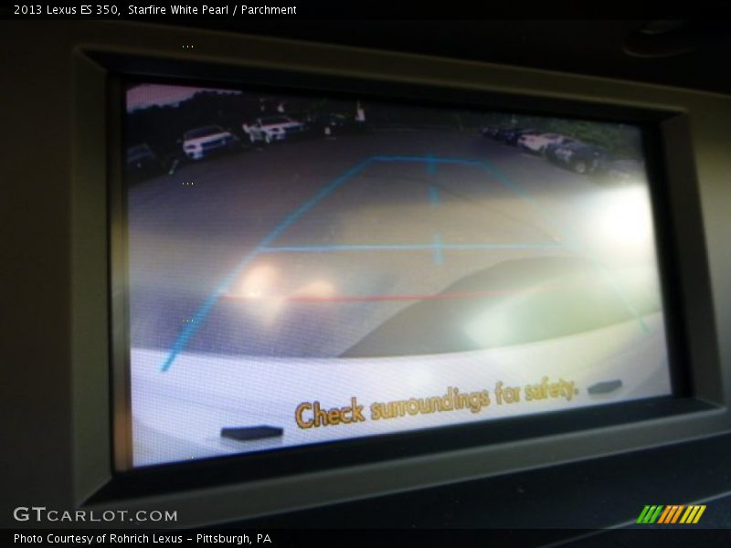 Starfire White Pearl / Parchment 2013 Lexus ES 350