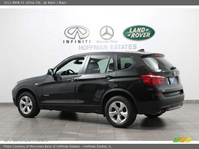 Jet Black / Black 2011 BMW X3 xDrive 28i