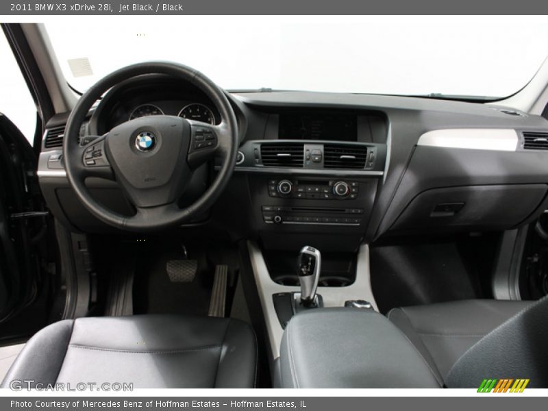 Jet Black / Black 2011 BMW X3 xDrive 28i