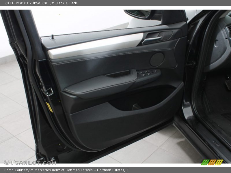 Jet Black / Black 2011 BMW X3 xDrive 28i