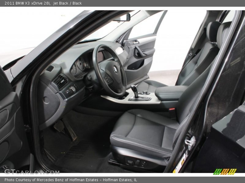 Jet Black / Black 2011 BMW X3 xDrive 28i