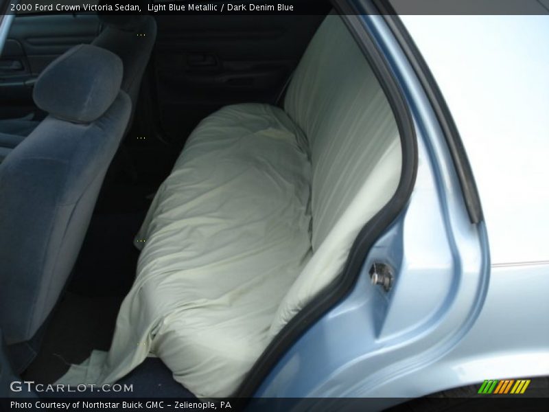 Light Blue Metallic / Dark Denim Blue 2000 Ford Crown Victoria Sedan