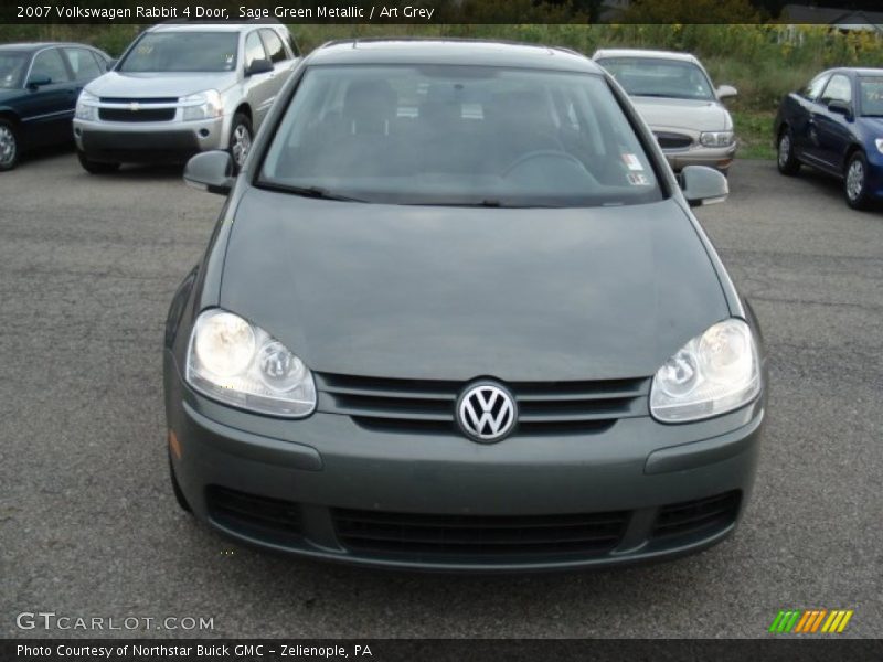 Sage Green Metallic / Art Grey 2007 Volkswagen Rabbit 4 Door