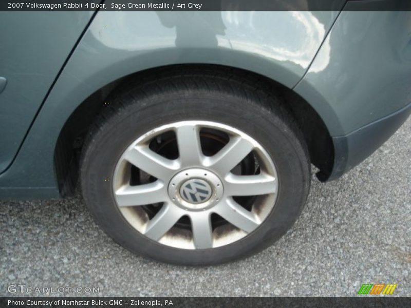 Sage Green Metallic / Art Grey 2007 Volkswagen Rabbit 4 Door
