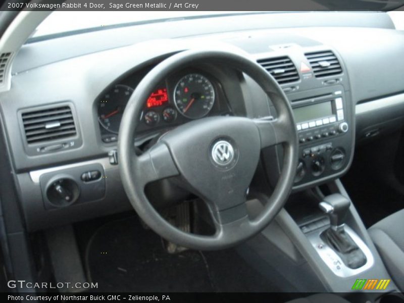 Sage Green Metallic / Art Grey 2007 Volkswagen Rabbit 4 Door