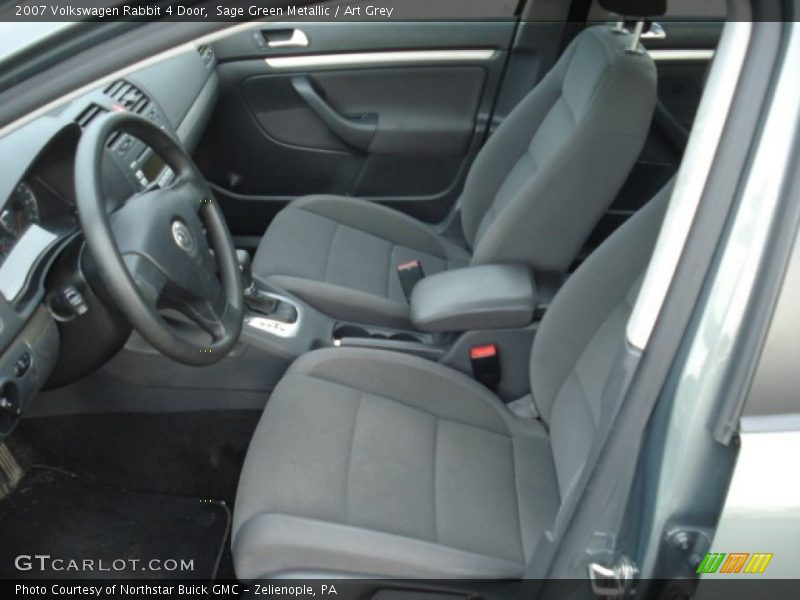 Sage Green Metallic / Art Grey 2007 Volkswagen Rabbit 4 Door