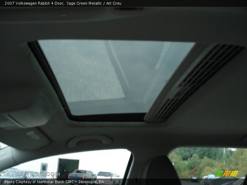 Sage Green Metallic / Art Grey 2007 Volkswagen Rabbit 4 Door