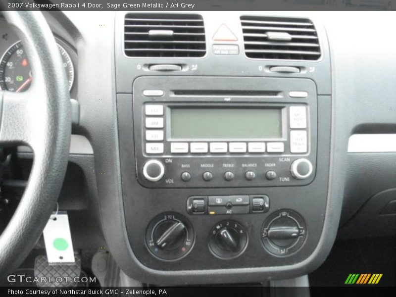 Sage Green Metallic / Art Grey 2007 Volkswagen Rabbit 4 Door