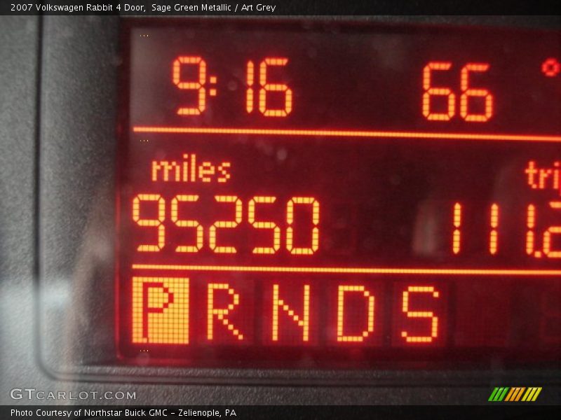 Sage Green Metallic / Art Grey 2007 Volkswagen Rabbit 4 Door