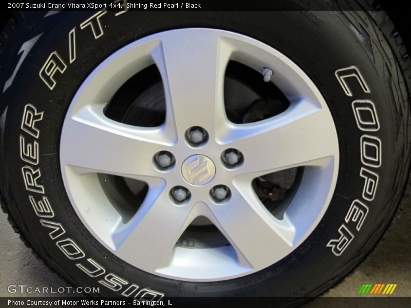 Shining Red Pearl / Black 2007 Suzuki Grand Vitara XSport 4x4