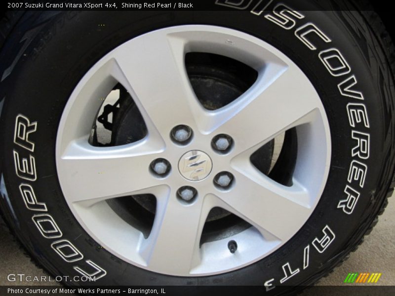 Shining Red Pearl / Black 2007 Suzuki Grand Vitara XSport 4x4