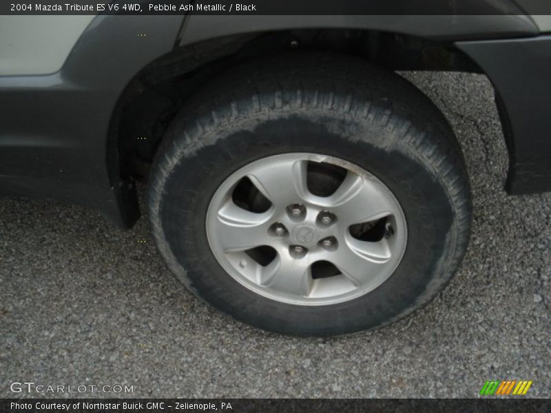 Pebble Ash Metallic / Black 2004 Mazda Tribute ES V6 4WD