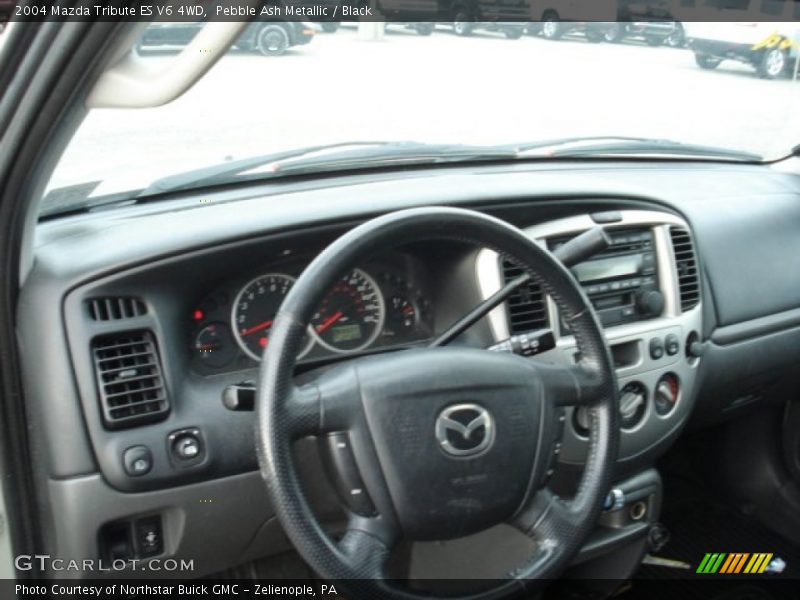 Pebble Ash Metallic / Black 2004 Mazda Tribute ES V6 4WD