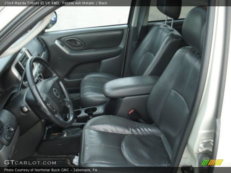 Pebble Ash Metallic / Black 2004 Mazda Tribute ES V6 4WD