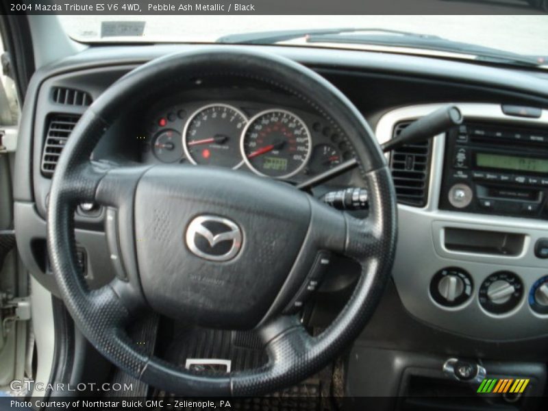 Pebble Ash Metallic / Black 2004 Mazda Tribute ES V6 4WD