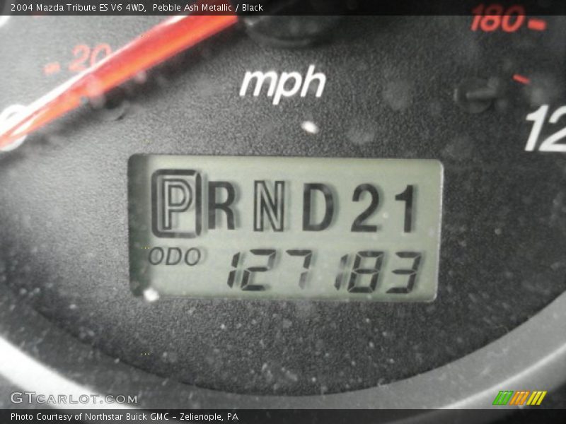 Pebble Ash Metallic / Black 2004 Mazda Tribute ES V6 4WD