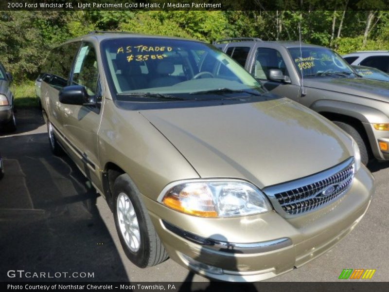 Light Parchment Gold Metallic / Medium Parchment 2000 Ford Windstar SE