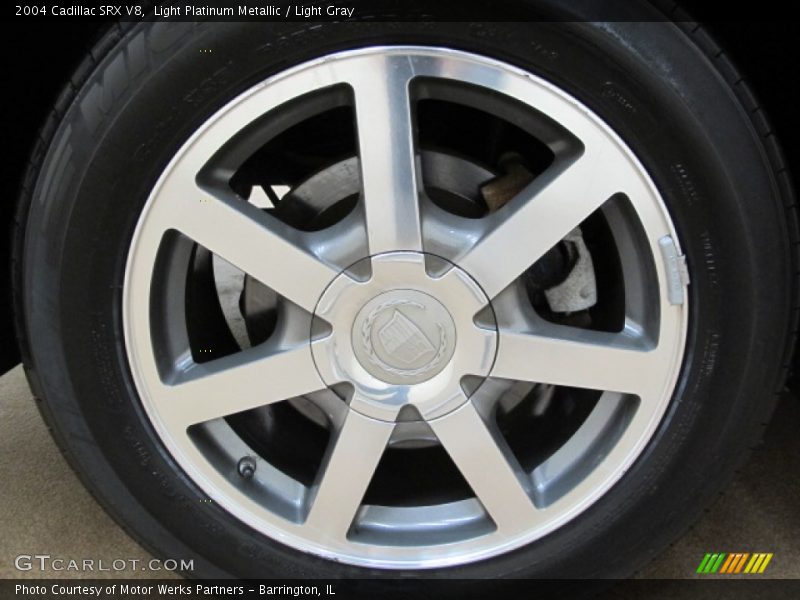 Light Platinum Metallic / Light Gray 2004 Cadillac SRX V8