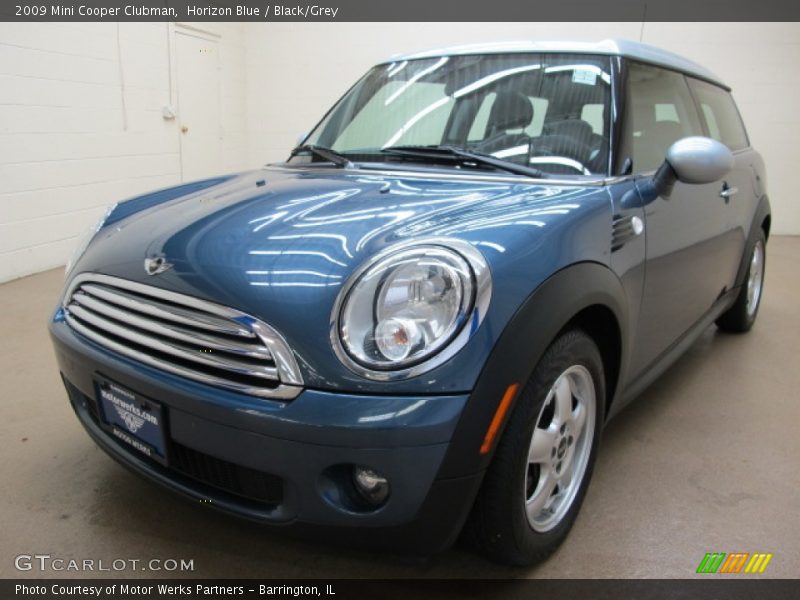 Horizon Blue / Black/Grey 2009 Mini Cooper Clubman