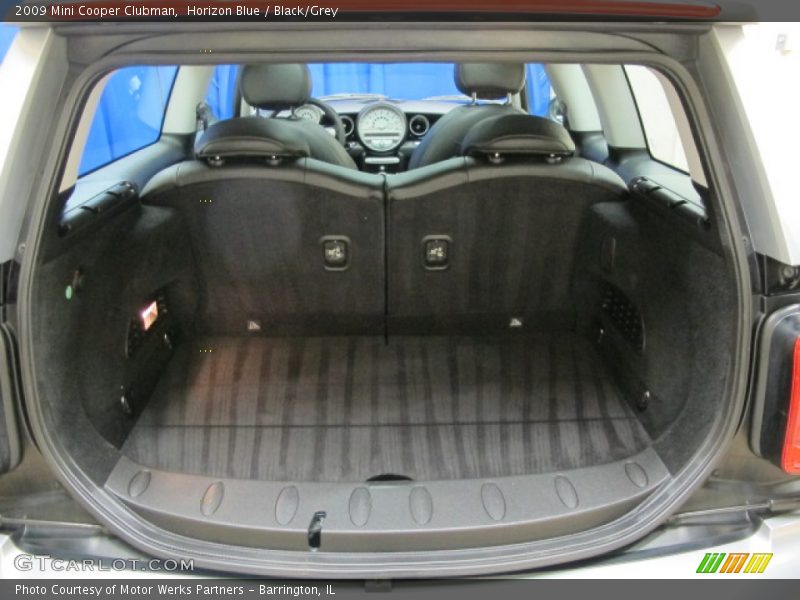 Horizon Blue / Black/Grey 2009 Mini Cooper Clubman