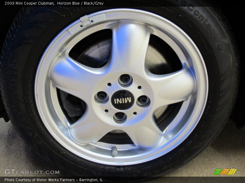 Horizon Blue / Black/Grey 2009 Mini Cooper Clubman
