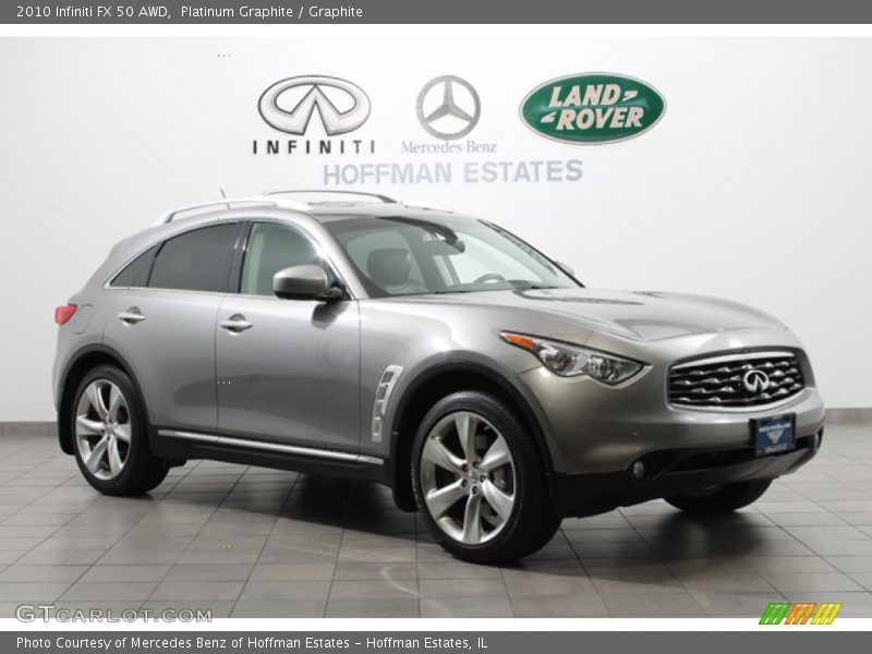 Platinum Graphite / Graphite 2010 Infiniti FX 50 AWD