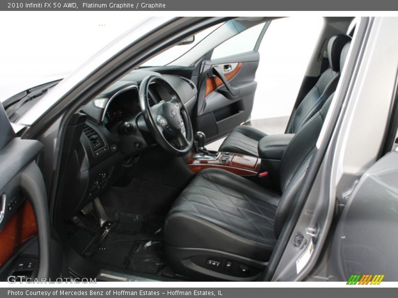 2010 FX 50 AWD Graphite Interior