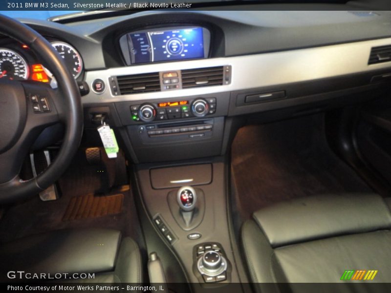 Silverstone Metallic / Black Novillo Leather 2011 BMW M3 Sedan