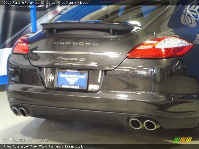 Carbon Grey Metallic / Black 2010 Porsche Panamera 4S