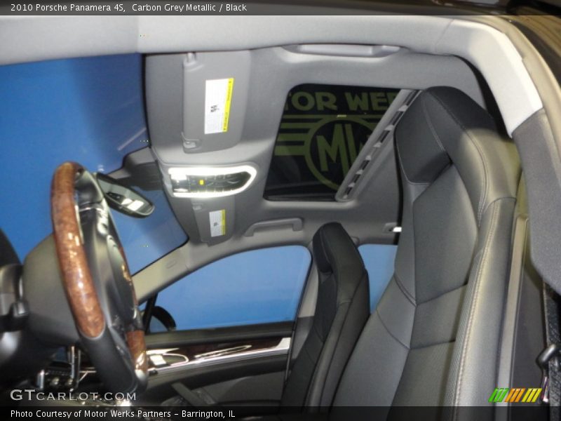 Carbon Grey Metallic / Black 2010 Porsche Panamera 4S