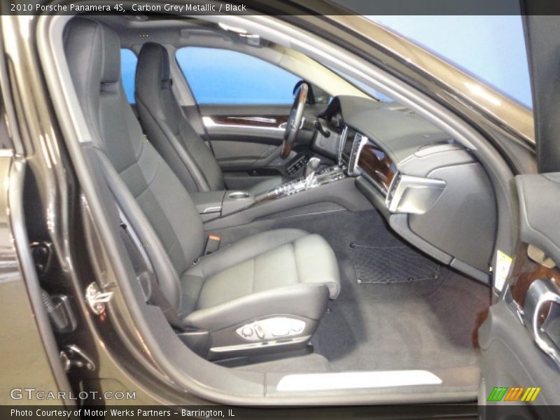 Carbon Grey Metallic / Black 2010 Porsche Panamera 4S