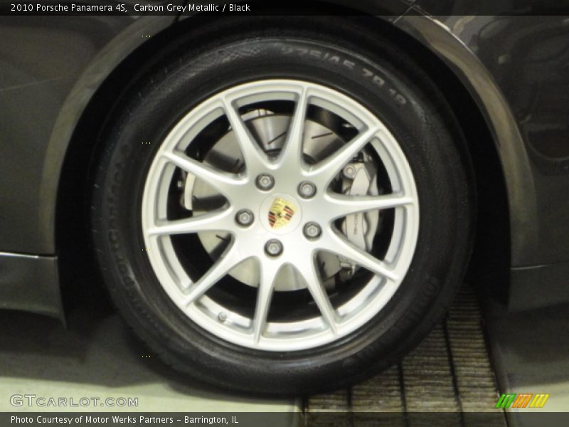 Carbon Grey Metallic / Black 2010 Porsche Panamera 4S