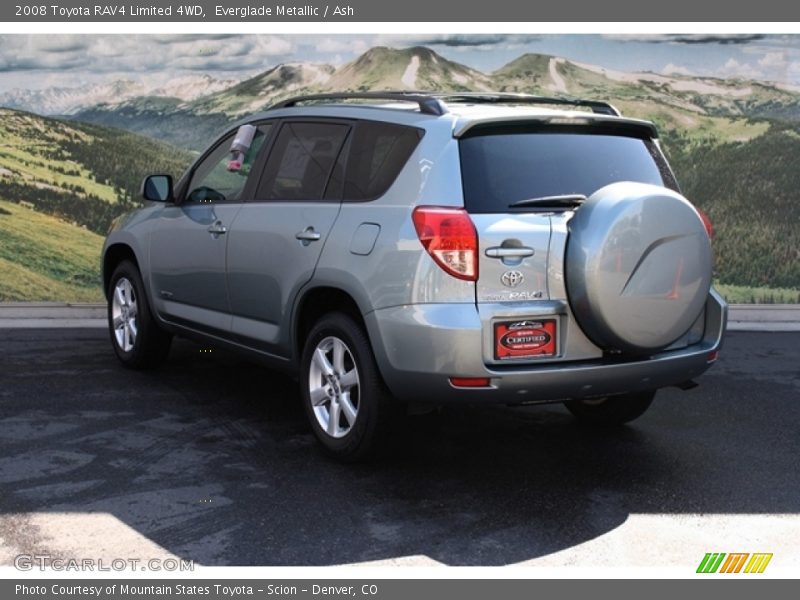 Everglade Metallic / Ash 2008 Toyota RAV4 Limited 4WD