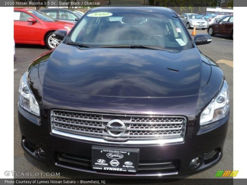 Super Black / Charcoal 2010 Nissan Maxima 3.5 SV