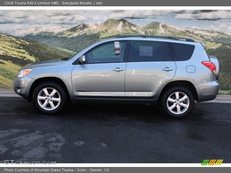 Everglade Metallic / Ash 2008 Toyota RAV4 Limited 4WD