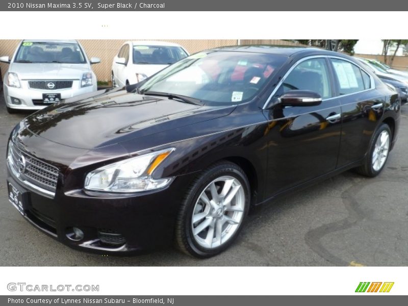 Super Black / Charcoal 2010 Nissan Maxima 3.5 SV