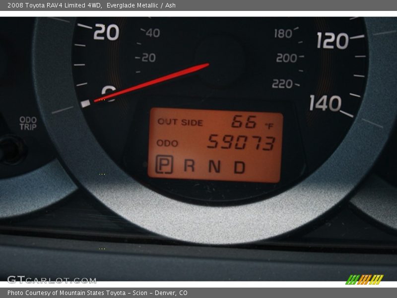 Everglade Metallic / Ash 2008 Toyota RAV4 Limited 4WD