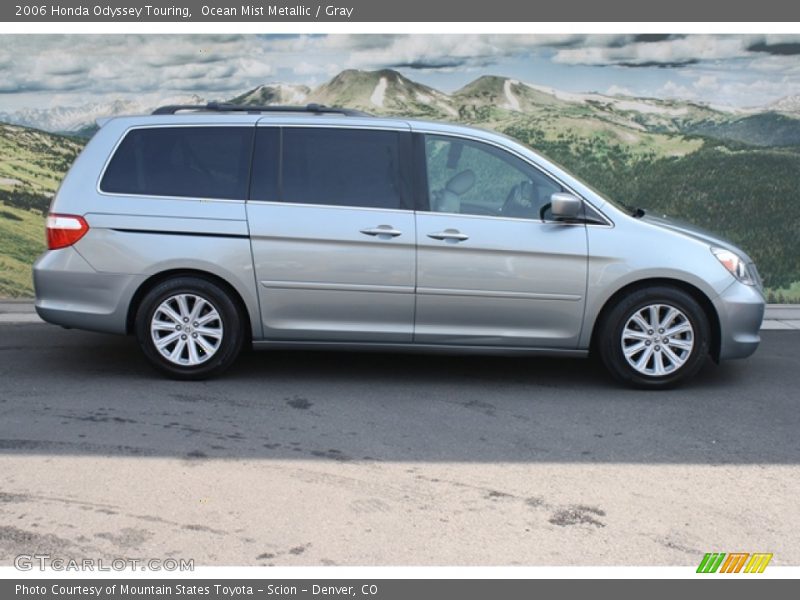 Ocean Mist Metallic / Gray 2006 Honda Odyssey Touring