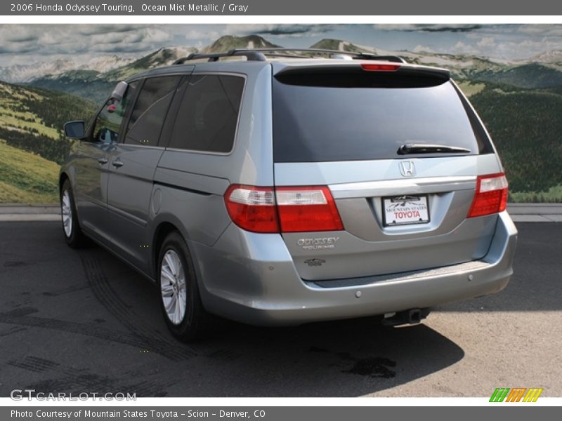 Ocean Mist Metallic / Gray 2006 Honda Odyssey Touring