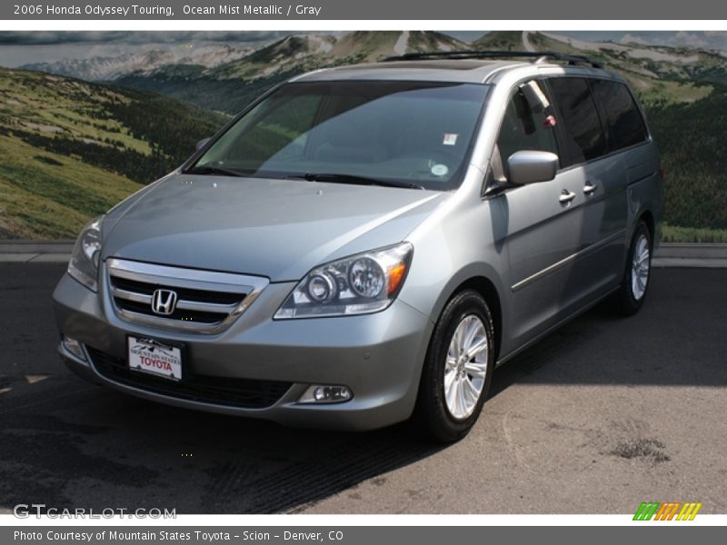 Ocean Mist Metallic / Gray 2006 Honda Odyssey Touring
