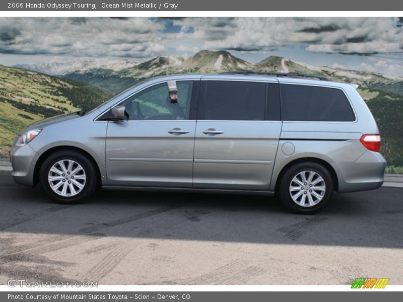 Ocean Mist Metallic / Gray 2006 Honda Odyssey Touring