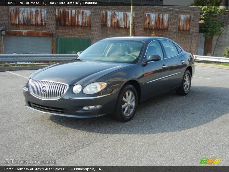 Dark Slate Metallic / Titanium 2009 Buick LaCrosse CX