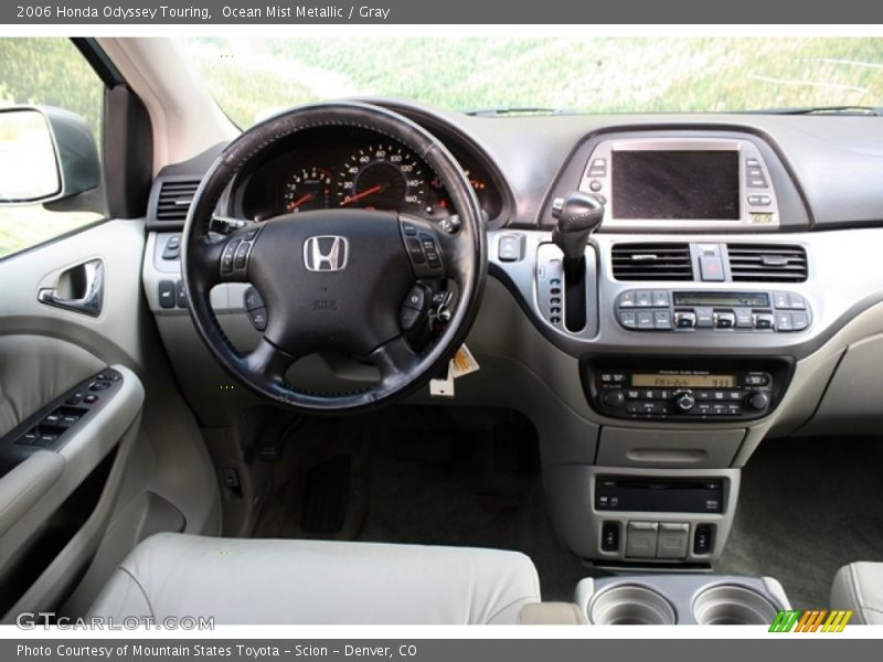 Ocean Mist Metallic / Gray 2006 Honda Odyssey Touring