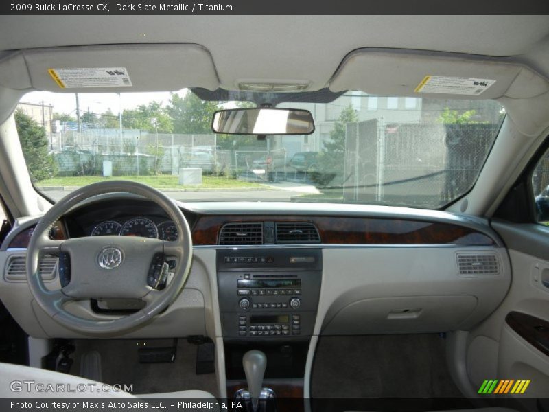 Dark Slate Metallic / Titanium 2009 Buick LaCrosse CX